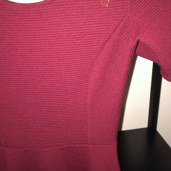 Lush Red fitted Dress - Picture 4 of 4